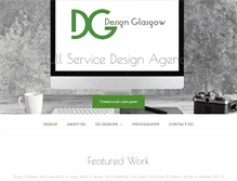 Tablet Screenshot of designglasgow.com